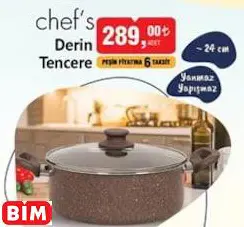CHEF'S DERİN TENCERE